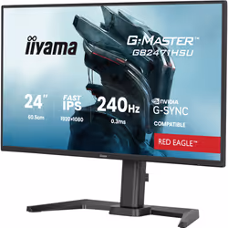 iiyama G-MASTER GB2471HSU-B1 écran plat de PC 23.8" Full HD Noir - Vue supplémentaire 3