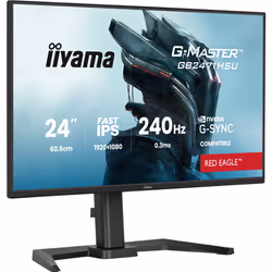 iiyama G-MASTER GB2471HSU-B1 écran plat de PC 23.8" Full HD Noir - Vue supplémentaire 4