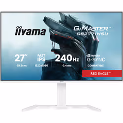 iiyama G-MASTER GB2771HSU-W1 Écran PC Fast IPS 27 Pouces 240 Hz Full HD Blanc - Vue supplémentaire 2