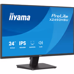iiyama ProLite X2493HSU-B1 écran plat de PC 23.8" Full HD LED Noir - Vue supplémentaire 4