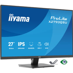 iiyama ProLite X2793QSU-B1 écran plat de PC 27" Quad HD LED Noir