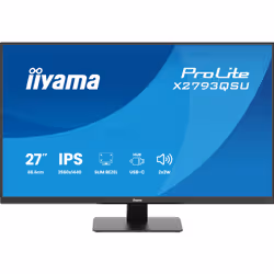 iiyama ProLite X2793QSU-B1 écran plat de PC 27" Quad HD LED Noir - Vue supplémentaire 3