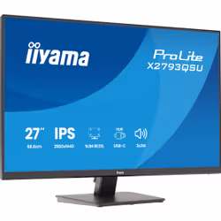 iiyama ProLite X2793QSU-B1 écran plat de PC 27" Quad HD LED Noir - Vue supplémentaire 4