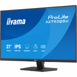 iiyama ProLite X2793QSU-B1 écran plat de PC 27" Quad HD LED Noir - Vue supplémentaire 5