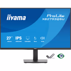 iiyama ProLite XB2793QSU-B1 écran plat de PC 27" Quad HD LED Noir - Vue supplémentaire 2