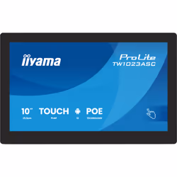 iiyama TW1023ASC-B3P écran plat de PC 10.1" LCD Écran tactile Noir - Vue supplémentaire 2