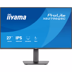 iiyama ProLite XB2796QSC-B1 Écran IPS 27 Pouces QHD 75 Hz USB-C Noir - Vue supplémentaire 2