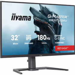iiyama G-MASTER GB3272QSU-B1 Écran PC Gaming 31.5 Pouces QHD 180 Hz Fast IPS Noir - Vue supplémentaire 3