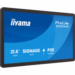 iiyama ProLite S2225AS-B1P Écran plat de signalisation numérique 54,6 cm (21.5") LCD Wifi 500 cd/m² Full HD Noir Intégré dans le processeur Android 14 24/7 - Vue supplémentaire 3