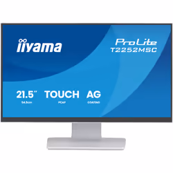 iiyama ProLite T2252MSC-W2AG écran plat de PC 21.4" Full HD LCD Écran tactile Blanc - Vue supplémentaire 3