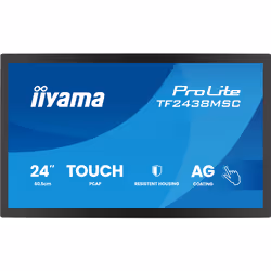 iiyama ProLite TF2438MSC-B2 écran plat de PC 60,5 cm (23.8") 1920 x 1080 pixels Full HD Écran tactile - Vue supplémentaire 3