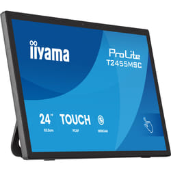 iiyama ProLite T2455MSC-B2 écran plat de PC 60,5 cm (23.8") 1920 x 1080 pixels Full HD Écran tactile