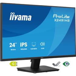 iiyama ProLite X2491HS-B1 écran plat de PC 60,5 cm (23.8") 1920 x 1080 pixels Full HD Noir