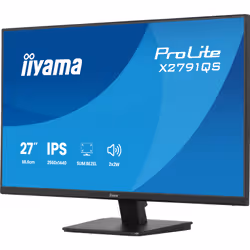 iiyama ProLite X2791QS-B1 écran plat de PC 27" Quad HD LED Noir - Vue supplémentaire 6