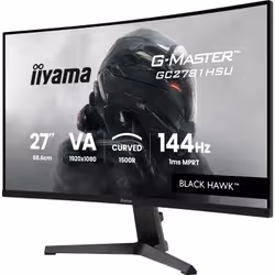 iiyama G-MASTER GC2781HSU-B1 27" 144H écran plat de PC 68,6 cm (27") 1920 x 1080 pixels Noir - Vue supplémentaire 4