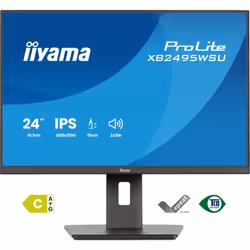 iiyama ProLite XB2495WSU-B1 écran plat de PC 24.1" Noir - Vue supplémentaire 2