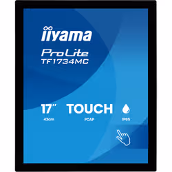 iiyama ProLite TF1734MC-B8X écran plat de PC 43,2 cm (17") 1280 x 1024 pixels Écran tactile - Vue supplémentaire 4