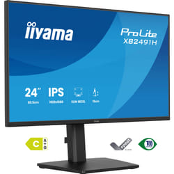 iiyama ProLite XB2491H-B1 écran plat de PC 60,5 cm (23.8") 1920 x 1080 pixels Full HD Noir
