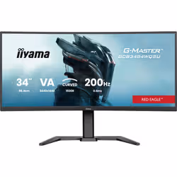 iiyama G-MASTER GCB3484WQSU-B2 34IN PRO-GAMING 0.4MS VA LCD 3440X144 écran plat de PC 86,4 cm (34") 3440 x 1440 pixels UltraWide Quad HD Noir - Vue supplémentaire 3