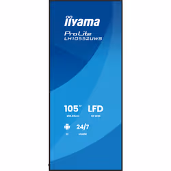 iiyama LH10552UWS-B1AG Écran d'affichage dynamique En forme de kiosk 2,66 m (104.6") Wifi 500 cd/m² UltraWide 5K HD Intégré dans le processeur Android 24/7 - Vue supplémentaire 3