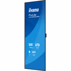 iiyama LH10552UWS-B1AG Écran d'affichage dynamique En forme de kiosk 2,66 m (104.6") Wifi 500 cd/m² UltraWide 5K HD Intégré dans le processeur Android 24/7 - Vue supplémentaire 5