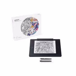 Wacom Intuos Pro Paper L South, Avec fil &amp;sans fil, 5080 lpi, 311 x 216 mm, USB/Bluetooth, Stylo, Noir