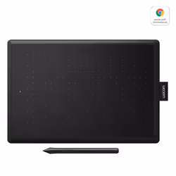 Wacom One by Medium tablette graphique Noir 2540 lpi 216 x 135 mm USB