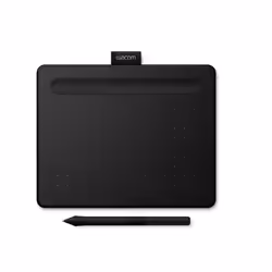 Wacom Intuos S Bluetooth, Avec fil &sans fil, 2540 lpi, 152 x 95 mm, USB/Bluetooth, 7 mm, Stylo