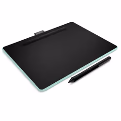 Wacom Intuos M Bluetooth tablette graphique Noir, Vert 2540 lpi 216 x 135 mm USB/Bluetooth - Vue supplémentaire 5