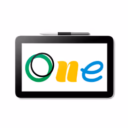 Wacom One 12, Avec fil &sans fil, 2540 lpi, 257 x 145 mm, USB, Stylo, 29,5 cm (11.6")
