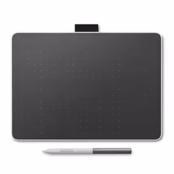Wacom Intuos One Small, Avec fil &sans fil, 152 x 95 mm, USB/Bluetooth, Stylo, Gris, Blanc, Windows® 10 or later macOS 11 or ...