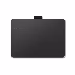 Wacom Intuos One Medium, Avec fil &sans fil, 216 x 135 mm, USB/Bluetooth, Stylo, Gris, Blanc, Windows® 10 or later macOS 11 o ...