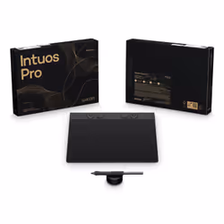 Wacom Intuos Pro Medium – 2025 tablette graphique Noir 263 x 148 mm USB/Bluetooth - Vue supplémentaire 5