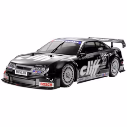 Tamiya Opel Calibra V6 Cliff noir brushed 1:10 Auto RC électrique Voiture de course 4 roues motrices (4WD) kit à monter