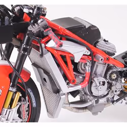Tamiya Ducati Desmosedic Model de motocyclette Kit de montage 1:12 - Vue supplémentaire 4