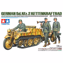 Tamiya Sd.Kfz. 2 Infantry transporter vehicle model Kit de montage 1:35