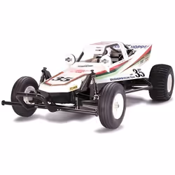 Buggy radiocommandé 1/10 Rc The Grasshopper 2005 - Tamiya - Blanc - Jouet radiocommandé