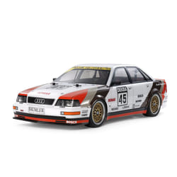 Tamiya 1991 Audi V8 modèle radiocommandé Voiture de sport Moteur électrique 1:10