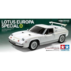 Tamiya M-06 RC Lotus Europa Special (M-06) brushed 1:10 Véhicule RC débutant électrique Voiture de course propulsion ar