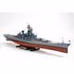 Maquette de cuirassé lance-missiles US Battleship BB-62 New Jersey - TAMIYA - Dimensions 77.4 x 9.4 cm
