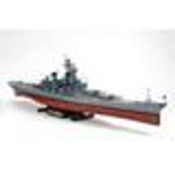 Maquette de cuirassé lance-missiles US Battleship BB-62 New Jersey - TAMIYA - Dimensions 77.4 x 9.4 cm