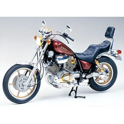 Moto - Yamaha - XV 1000 Virago - Noir - Extérieur - Enfant