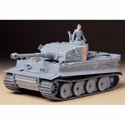 Tamiya German Tiger I Early Production, Tank model, Pré-assemblé, 1:35, Tiger I, unisexe, Gris