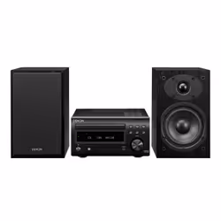 Denon D-M41 Système mini audio domestique 60 W Noir, Argent