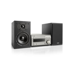 Denon D-M41 Système mini audio domestique 60 W Noir, Argent