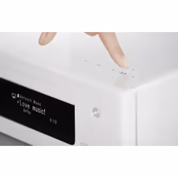 Denon RCD-N11DAB Lecteur CD Hi-Fi Blanc