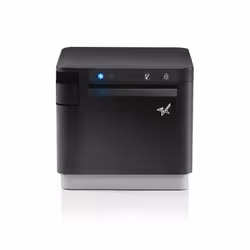 Star Micronics mC-Print3, Thermal, 3in, Cutter, Ethernet (LAN), USB, CloudPRNT, Black, EU &amp; UK, PS60C Power Supply includ ...