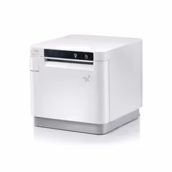 Star Micronics mC-Print3, Thermal, 3in, Cutter, Ethernet (LAN), USB, CloudPRNT, White, EU & UK, PS60C Power Supply included Avec fil &sans fil Thermique directe Imprimantes POS