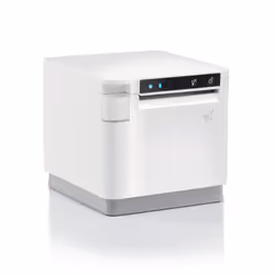Star Micronics mC-Print3, Thermal, 3in, Cutter, Ethernet (LAN), USB, CloudPRNT, White, EU & UK, PS60C Power Supply included Avec fil &sans fil Thermique directe Imprimantes POS