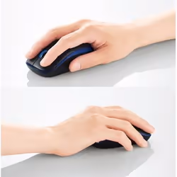 Elecom M-IR07DRSBU souris Ambidextre IrDA Optique 1200 DPI